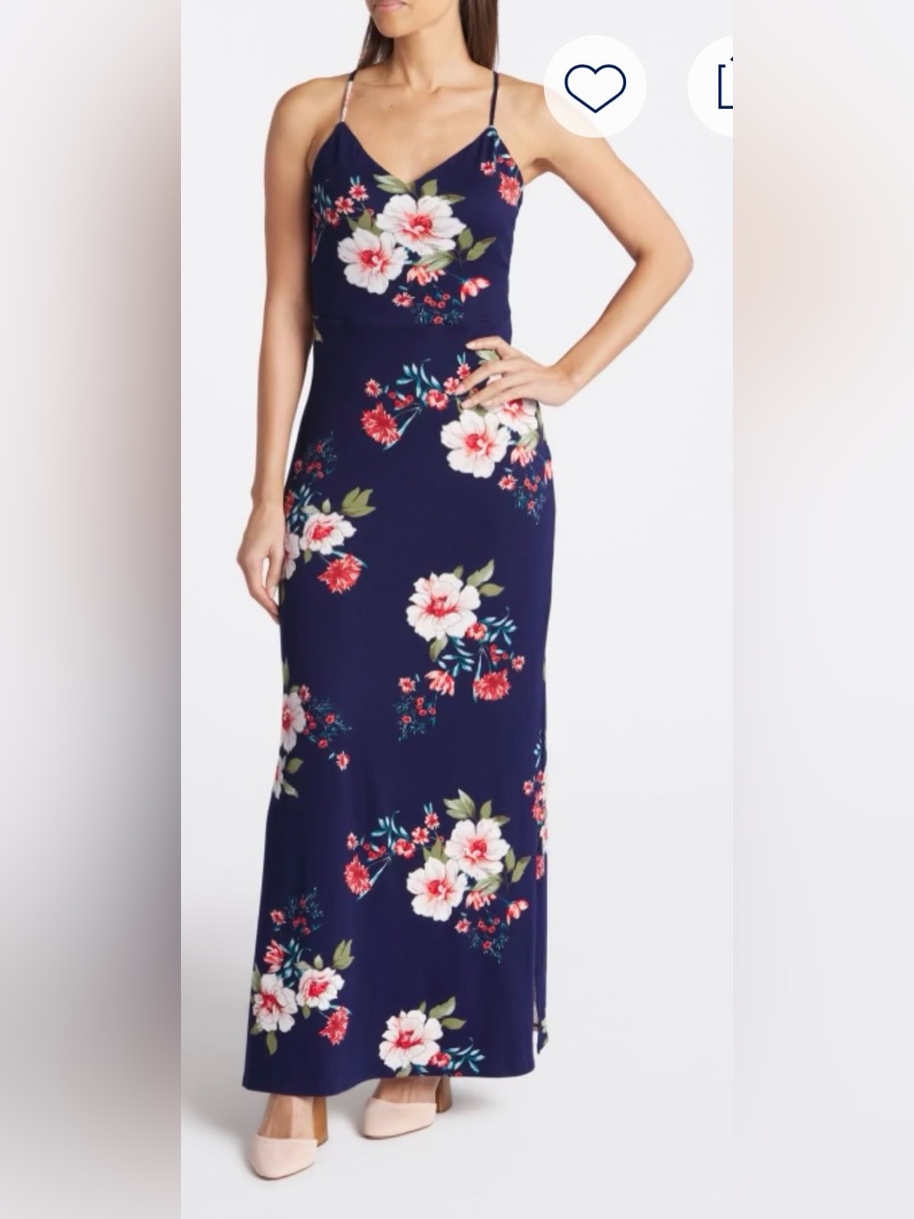 Fortune + Ivy Alicia Maxi Knit Dress